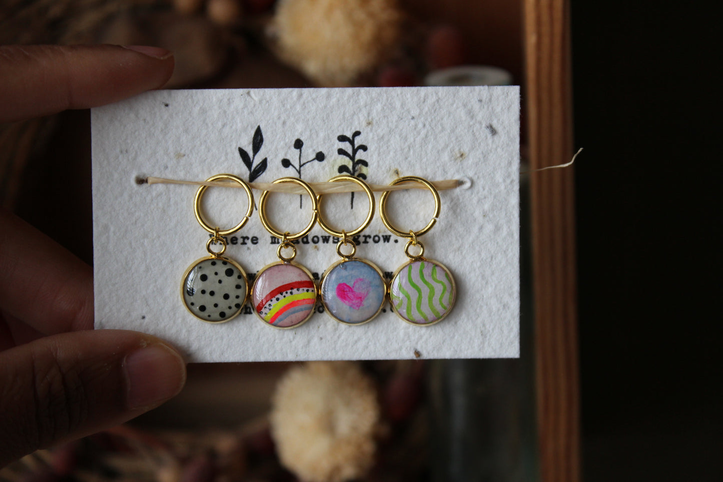 Summer Love Stitchmarker Set