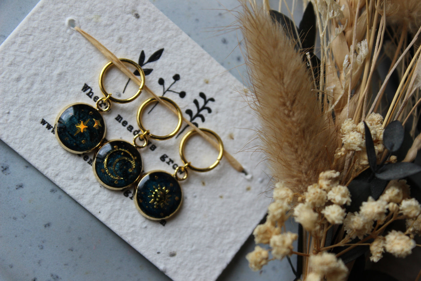 Evening Sky Stitchmarker Set