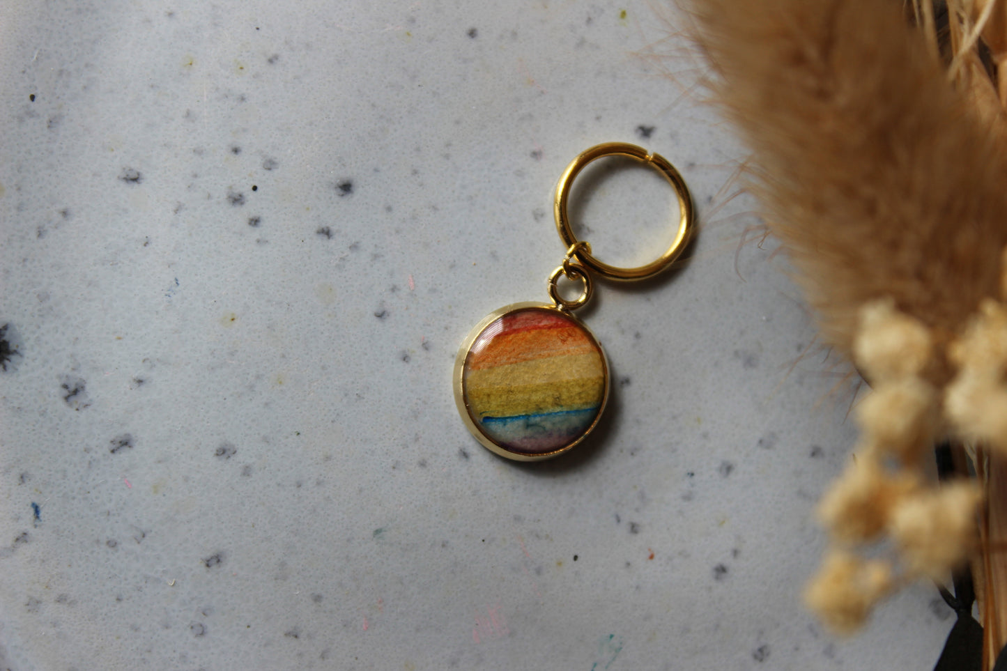 Rainbow Stitchmarker (Single)