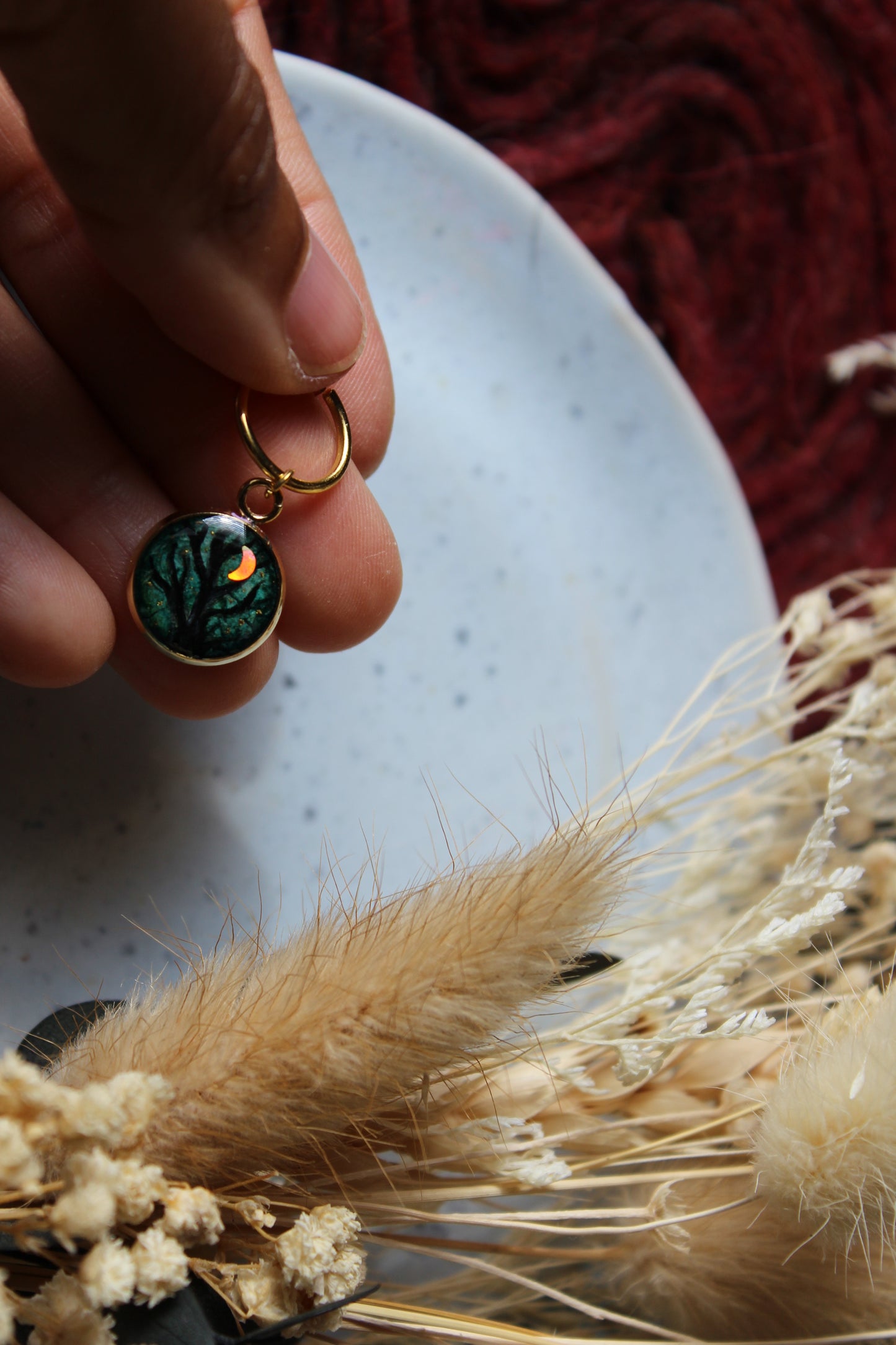 Treebranches Night Stitchmarker (Single)