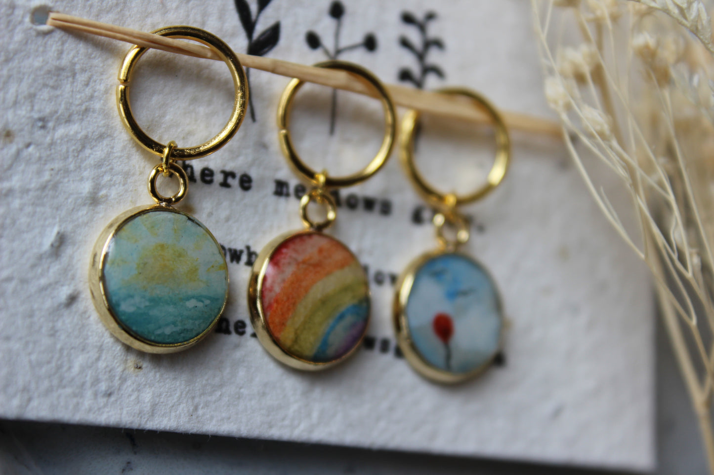 Summer Feels Stitchmarker Set