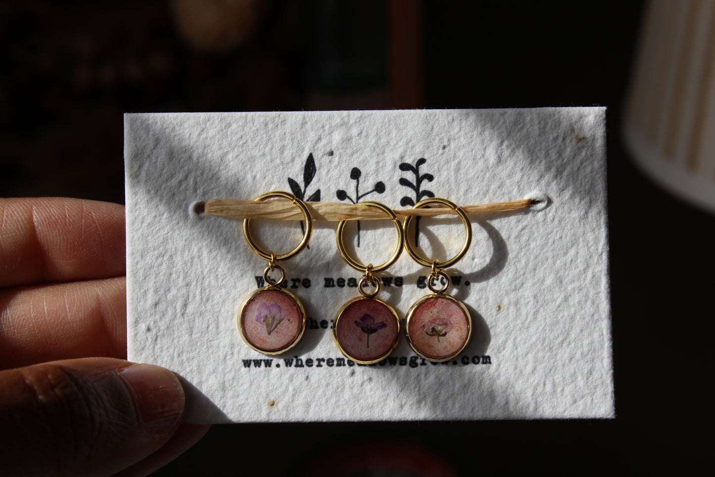 Pink Blossom Dream Stitchmarkers