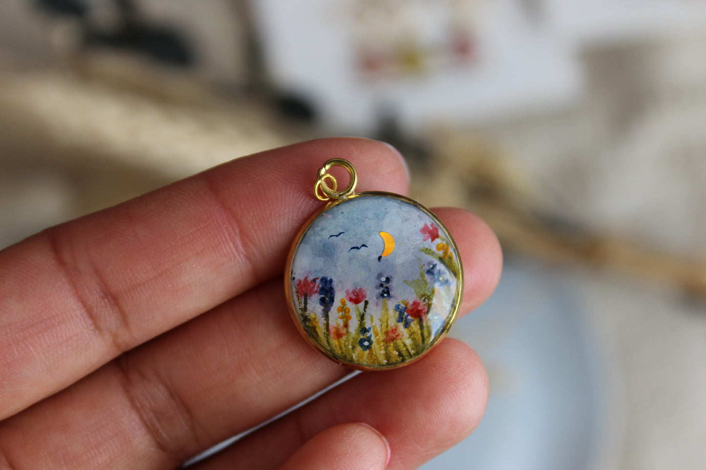 Meadow Pendant (without Chain)