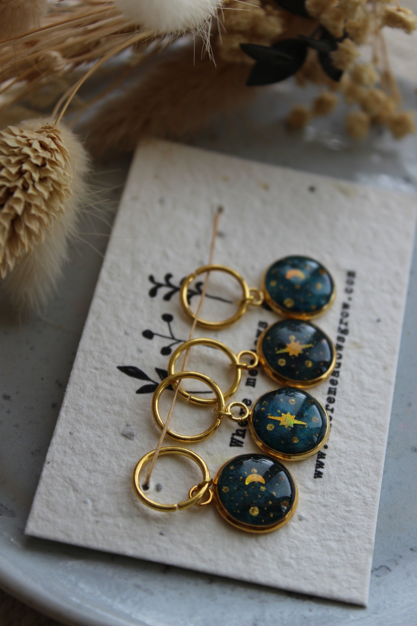 Nightsky Stitchmarker Set (BGRADE)