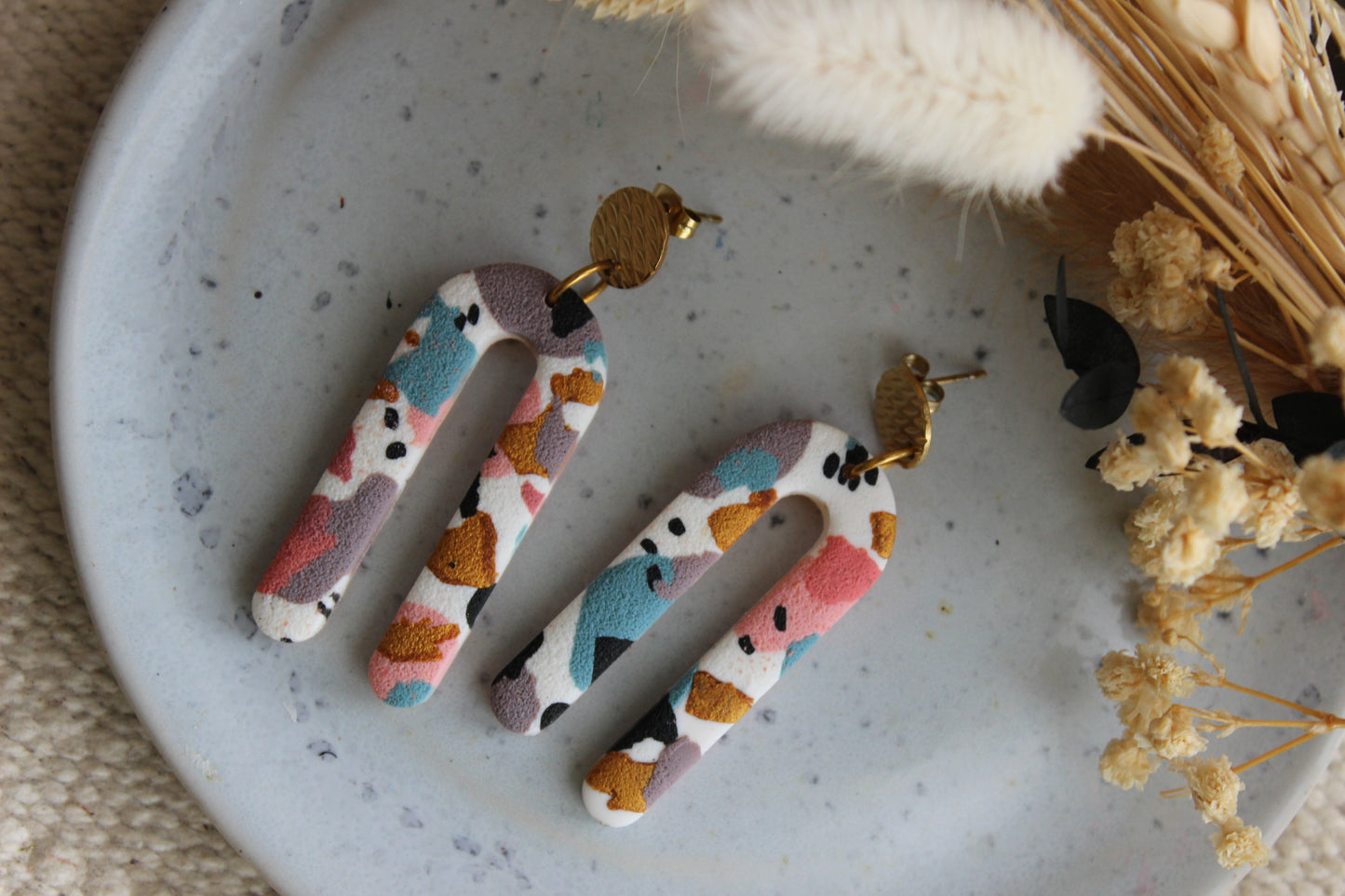 Abstract Arches Earrings