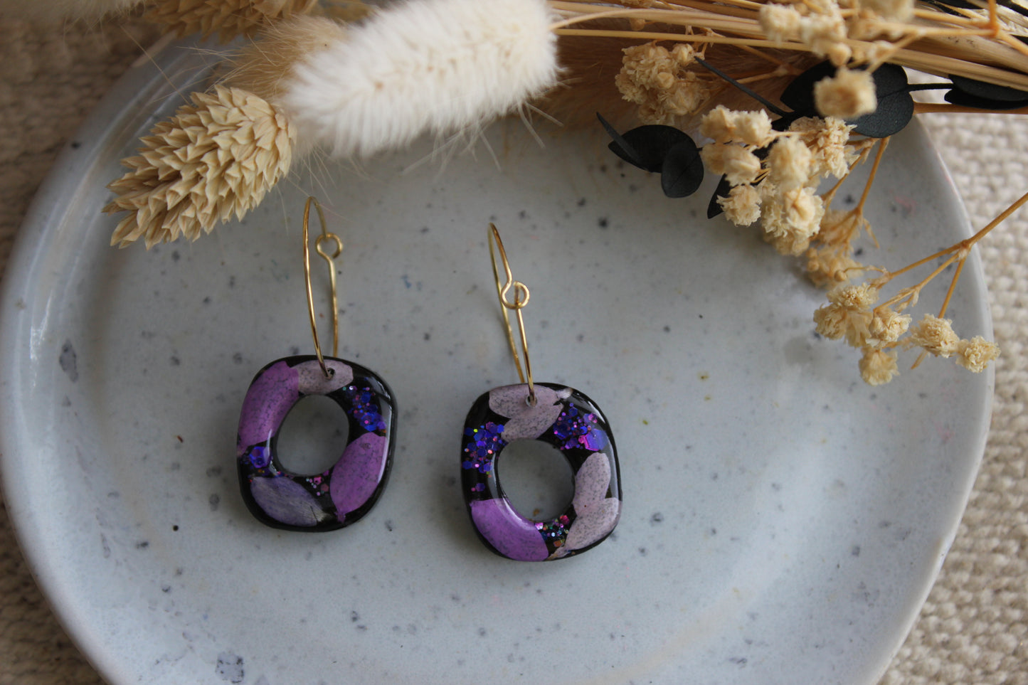 Celestial Hoop Earrings