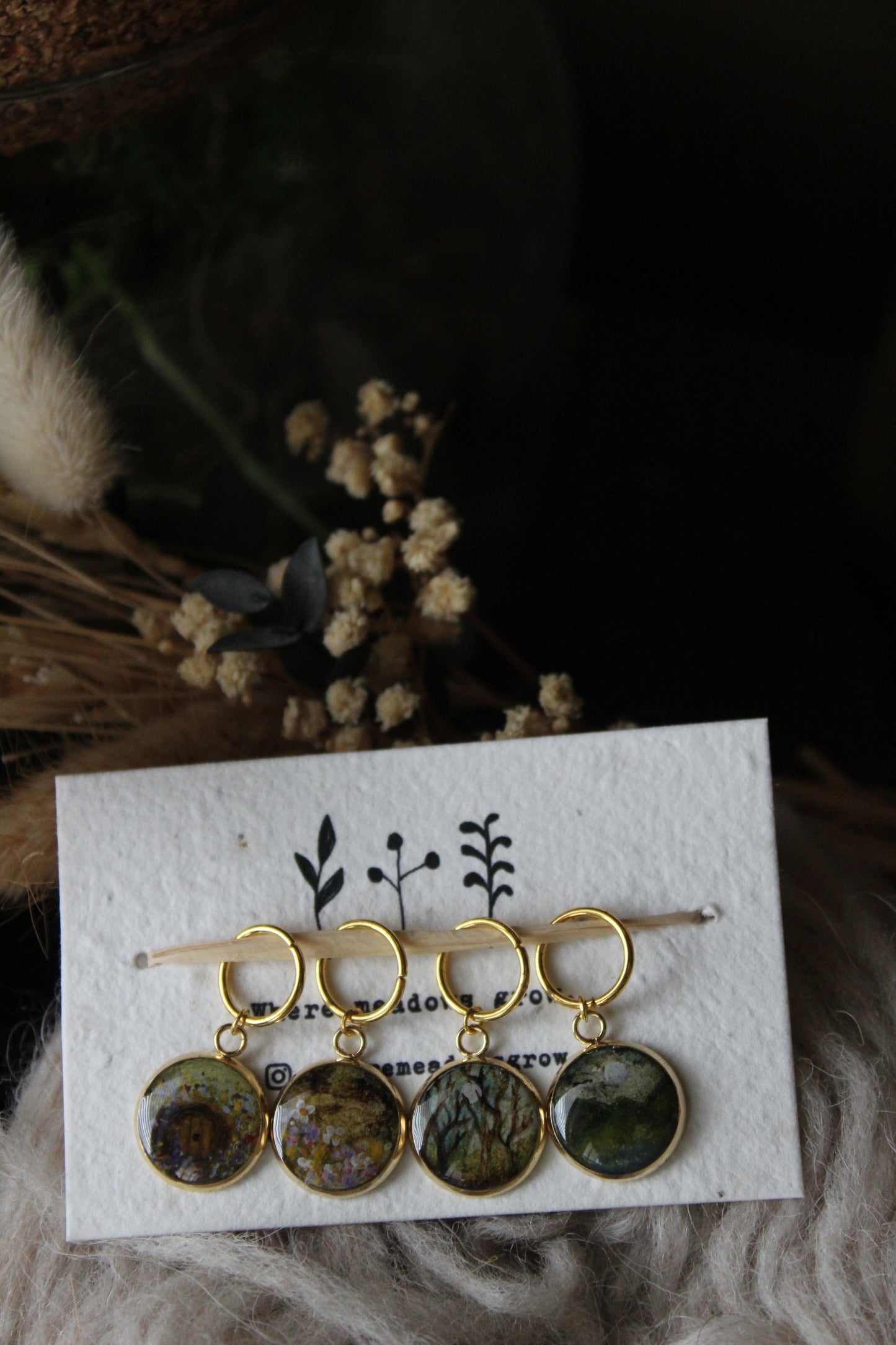 A walk through Middle Earth (Middle Earth Collection) Stitchmarker Set