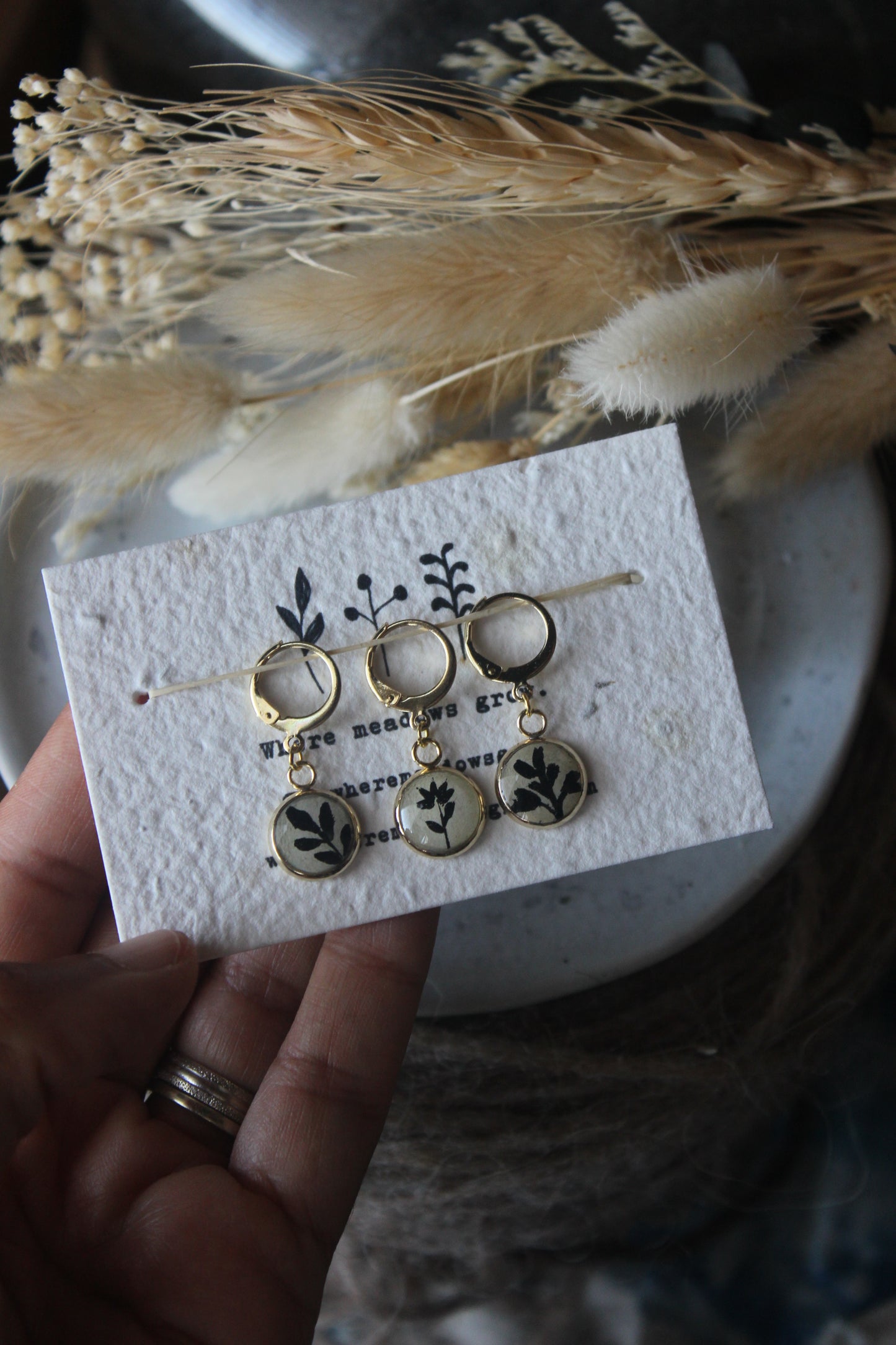 Moody Petals Stitchmarker Set
