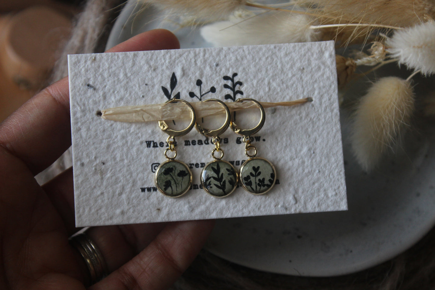 Moody Petal Stitchmarker Set