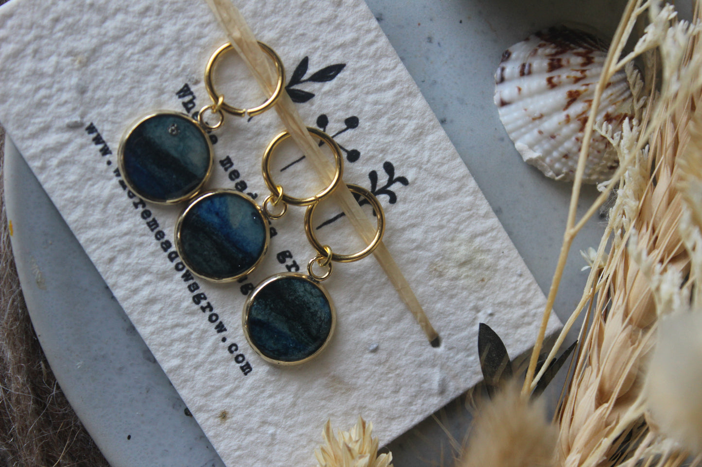 Ocean Sky Stitchmarker Set