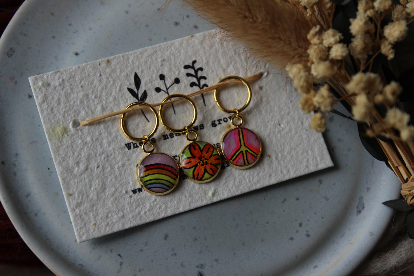 Summer Love Stitchmarker Set