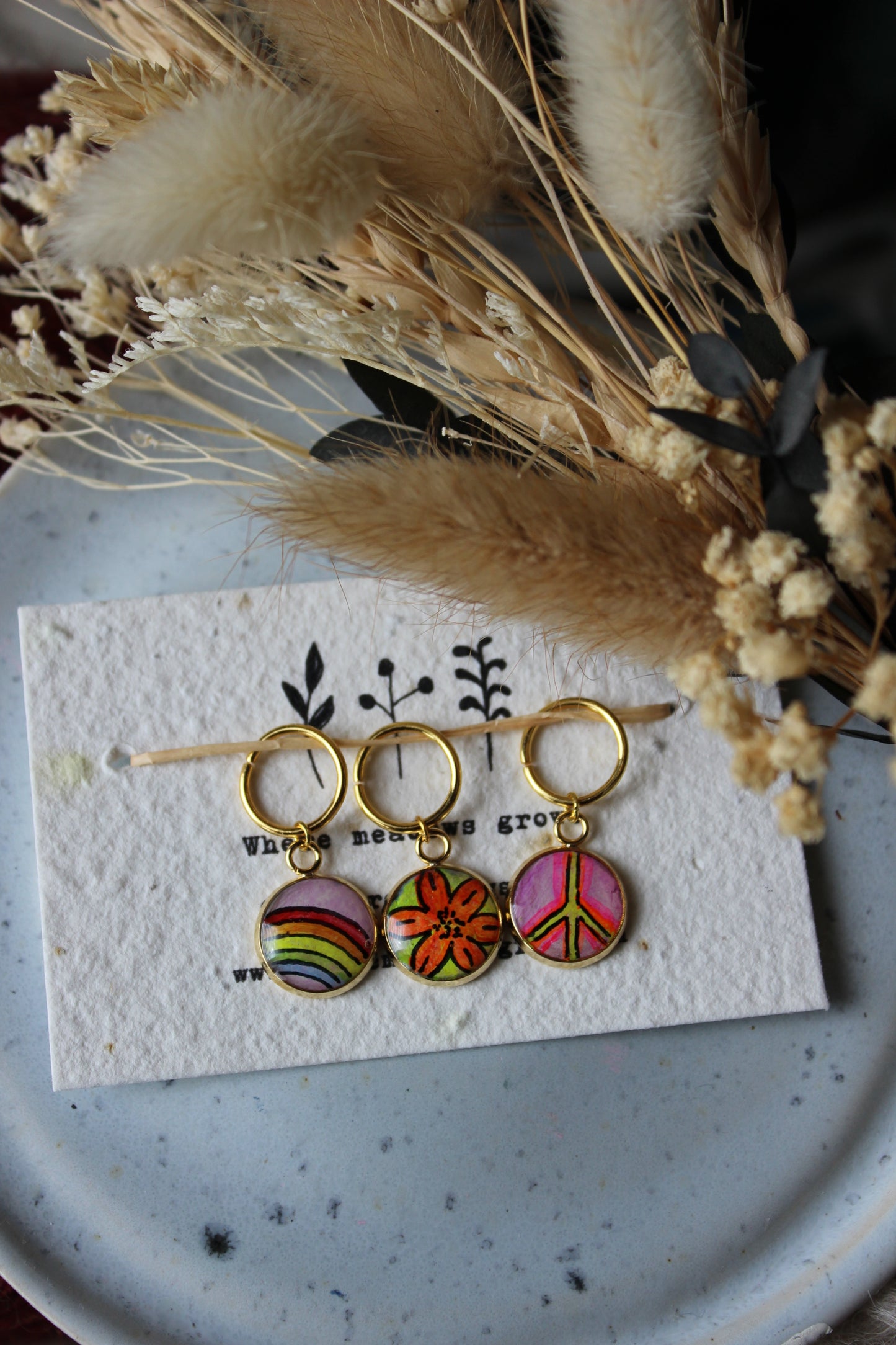 Summer Love Stitchmarker Set