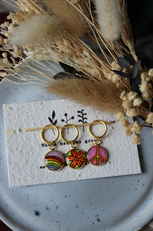 Summer Love Stitchmarker Set