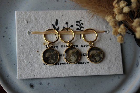 Herbarium Petal Stitchmarker Set
