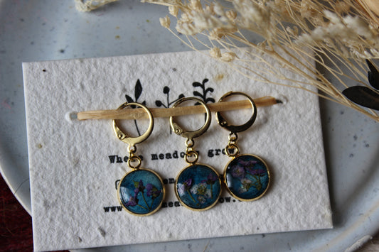 Botanical Night Stitchmarker Set