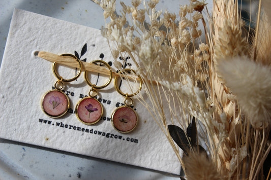 Pink Blossom Dream Stitchmarkers