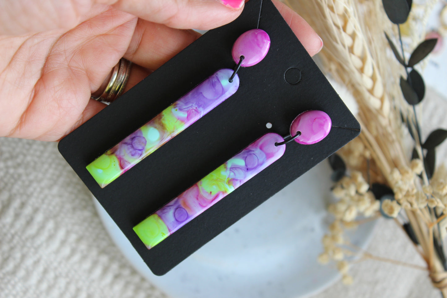 Watercolour Earrings