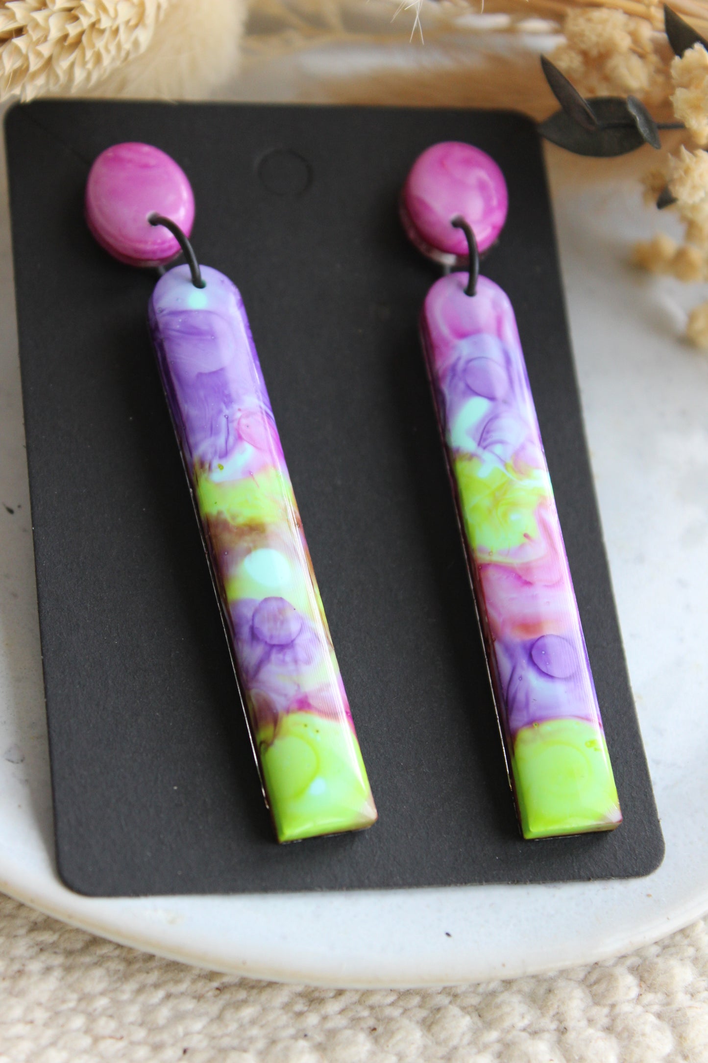 Watercolour Earrings