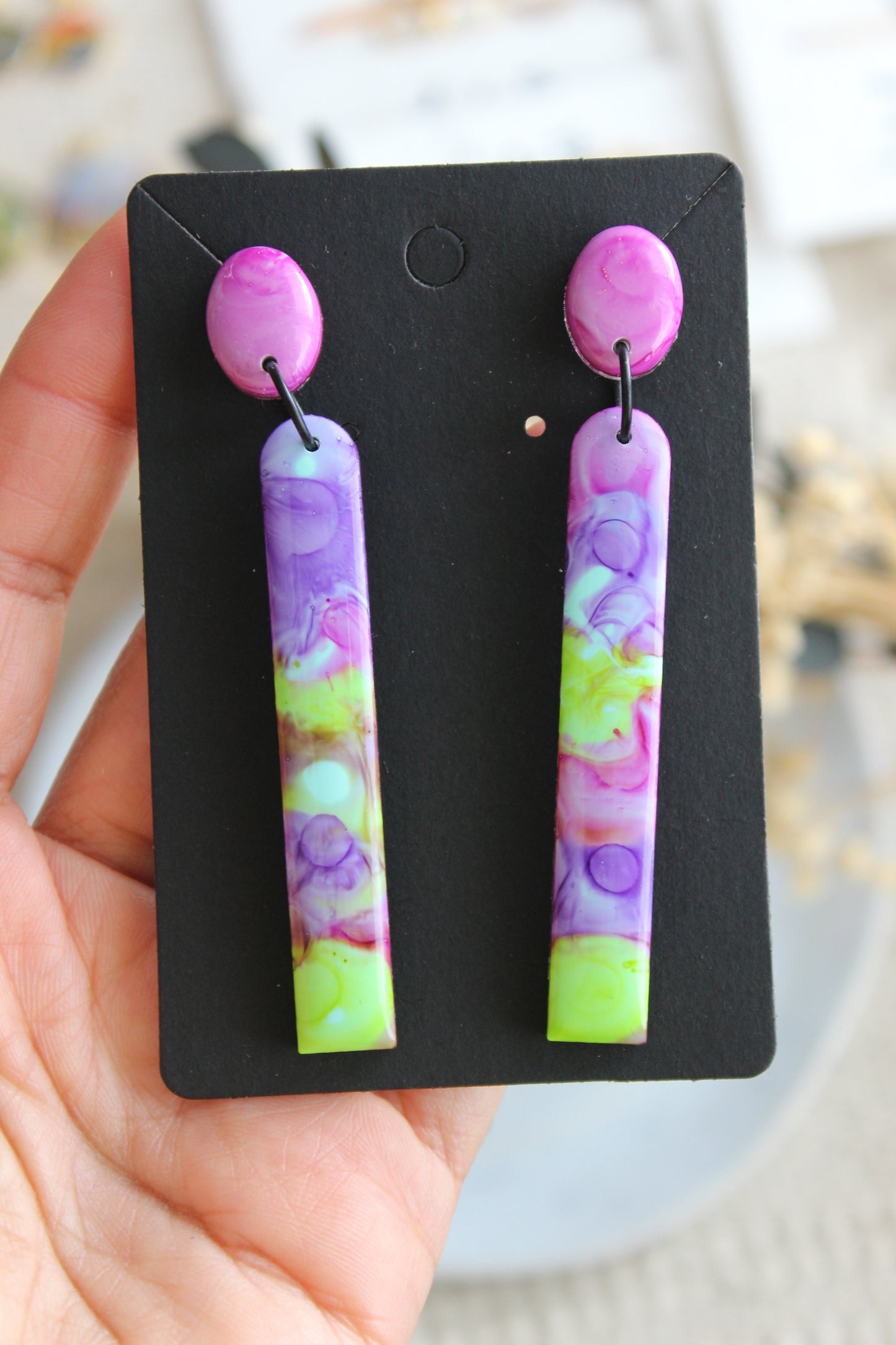 Watercolour Earrings