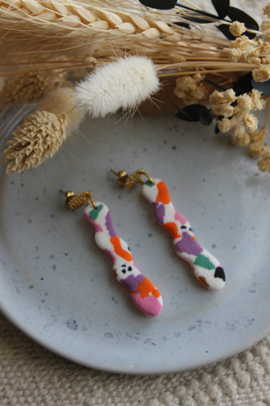 Abstract Wriggle Earrings