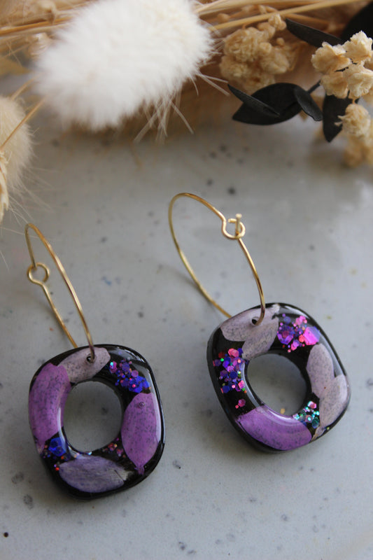 Celestial Hoop Earrings