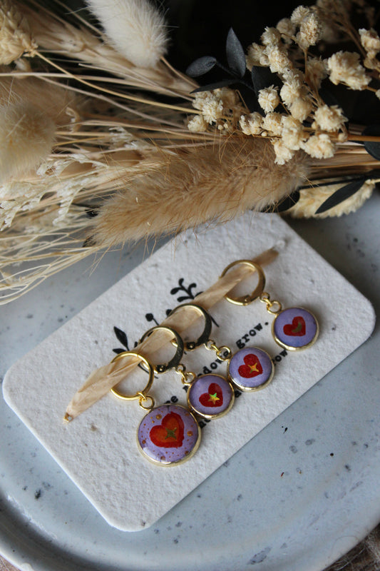 Heart, Moon and Stars Stitchmarker Set
