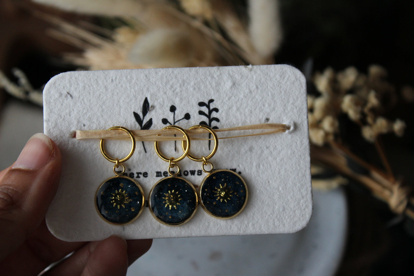 Night Sun Stitchmarker Set