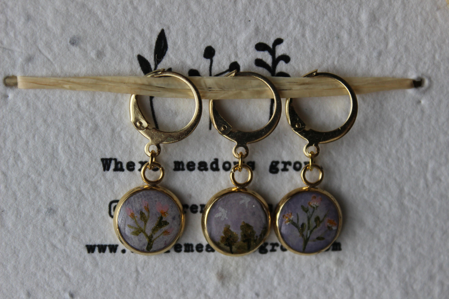 Above the Trees Stitchmarker Set