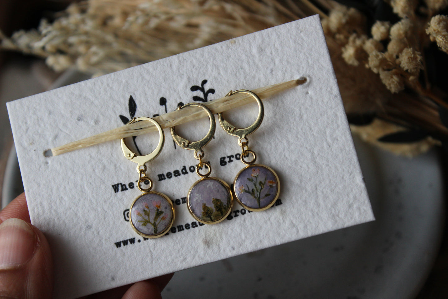 Above the Trees Stitchmarker Set