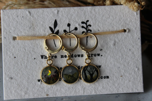 Night Meadow Stitchmarker Set