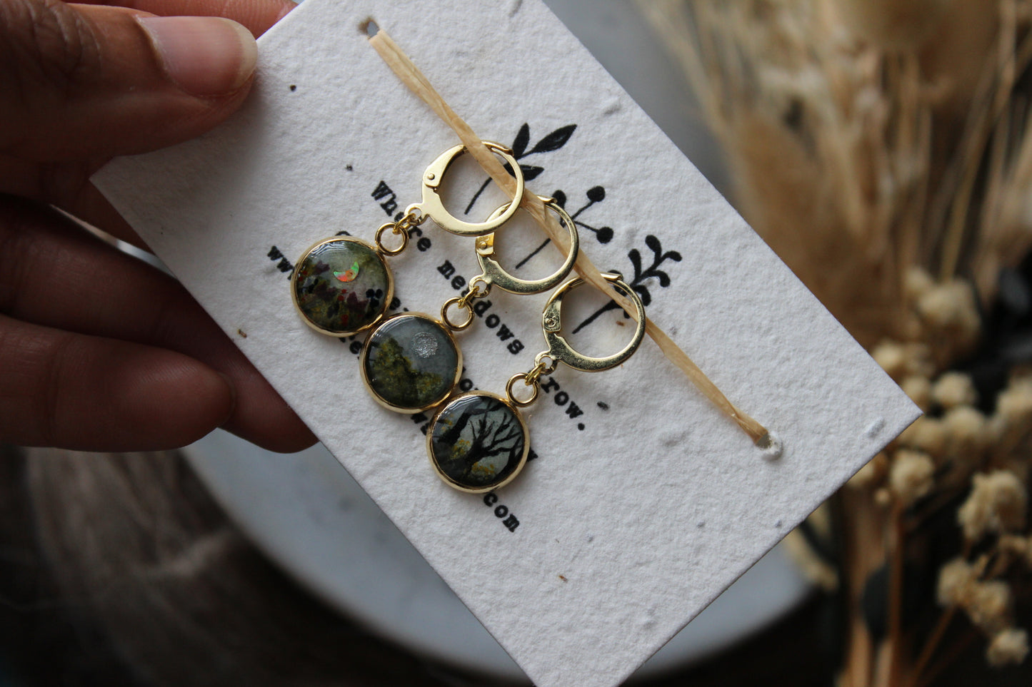 Night Meadow Stitchmarker Set