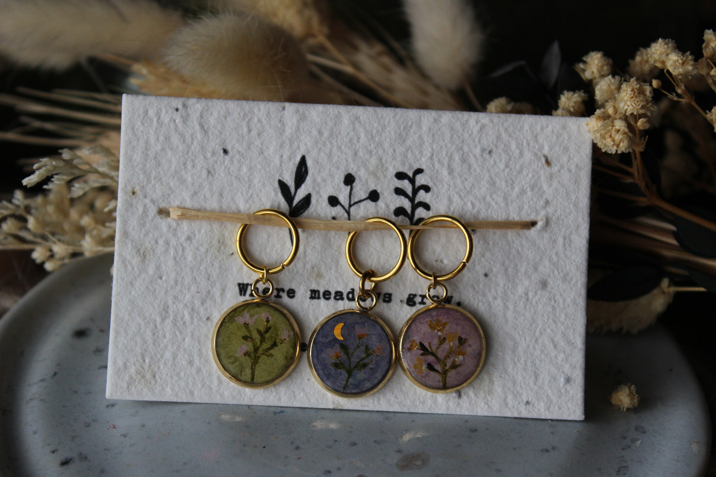 Blossoms Stitchmarker Set