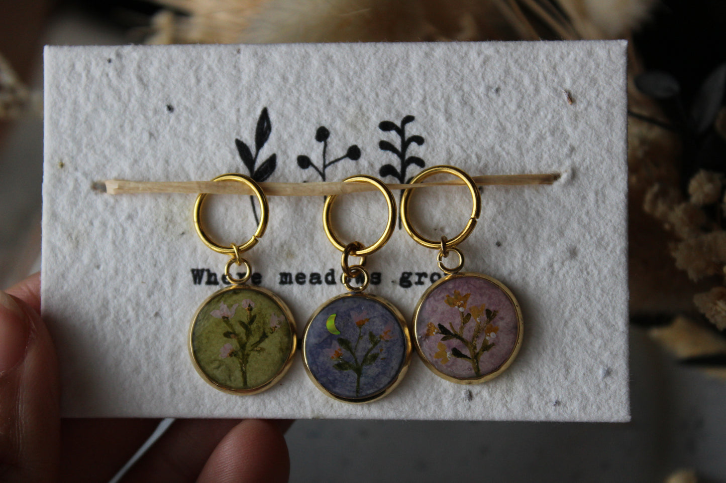 Blossoms Stitchmarker Set