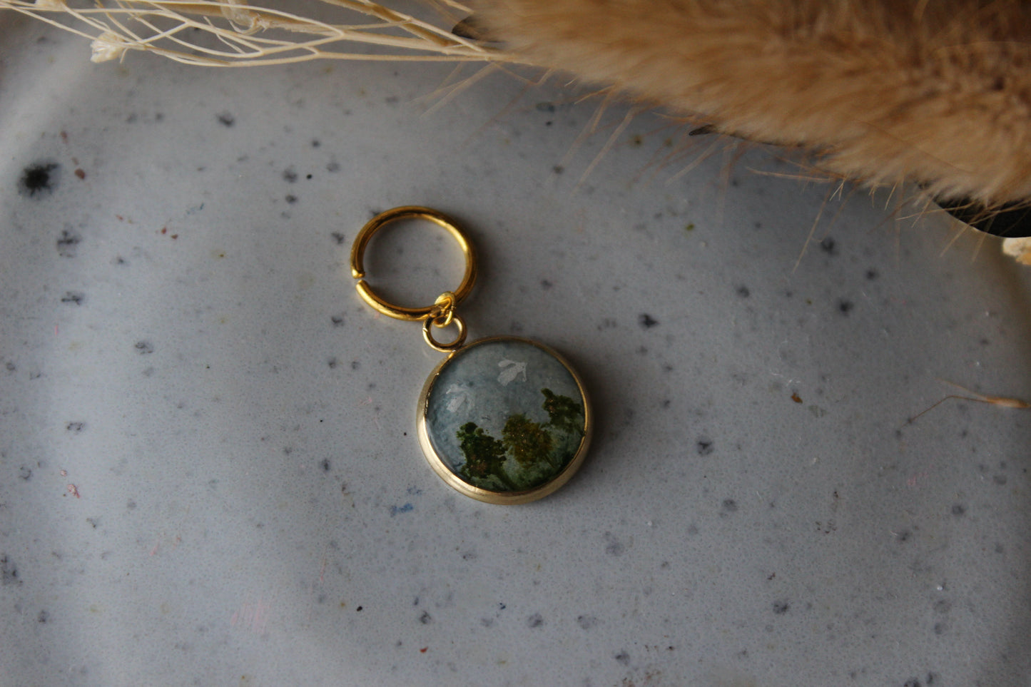 Birds over the Trees Stitchmarker (Single)