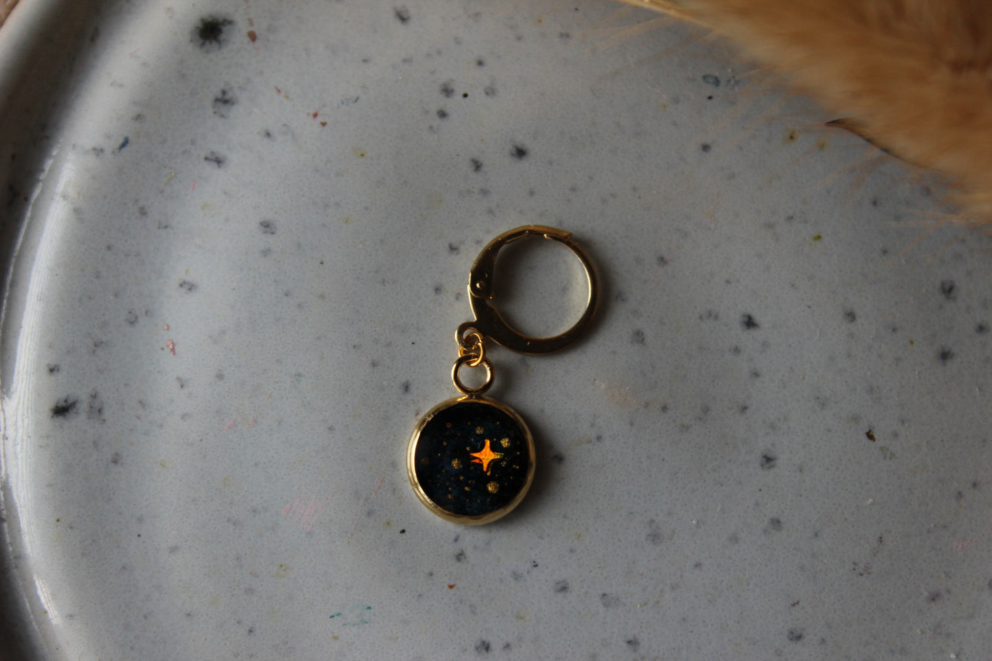 Shiny Star Stitchmarker (Single)
