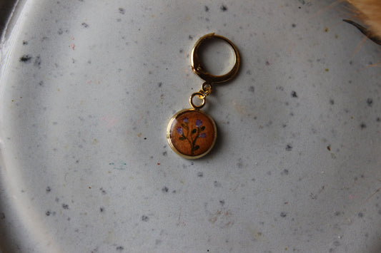 Purple Blossoms Stitchmarker (Single)