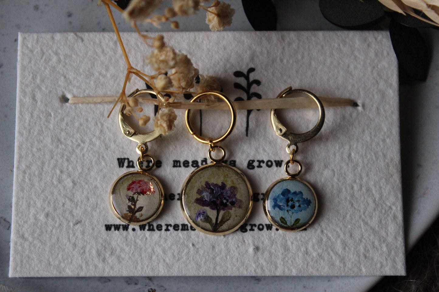 Petals Stitchmarker Set
