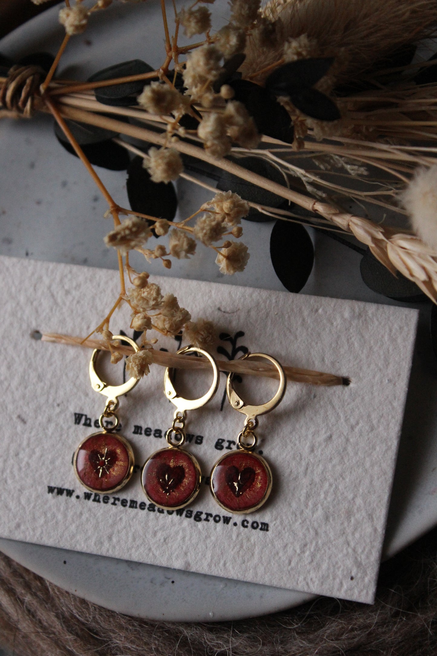 Sacred Hearts Stitchmarker Set