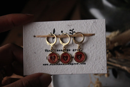 Sacred Hearts Stitchmarker Set