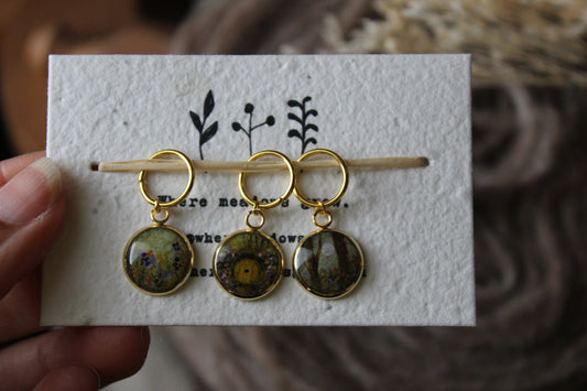 The Shire in Bloom (Middle Earth Collection) Stitchmarker Set