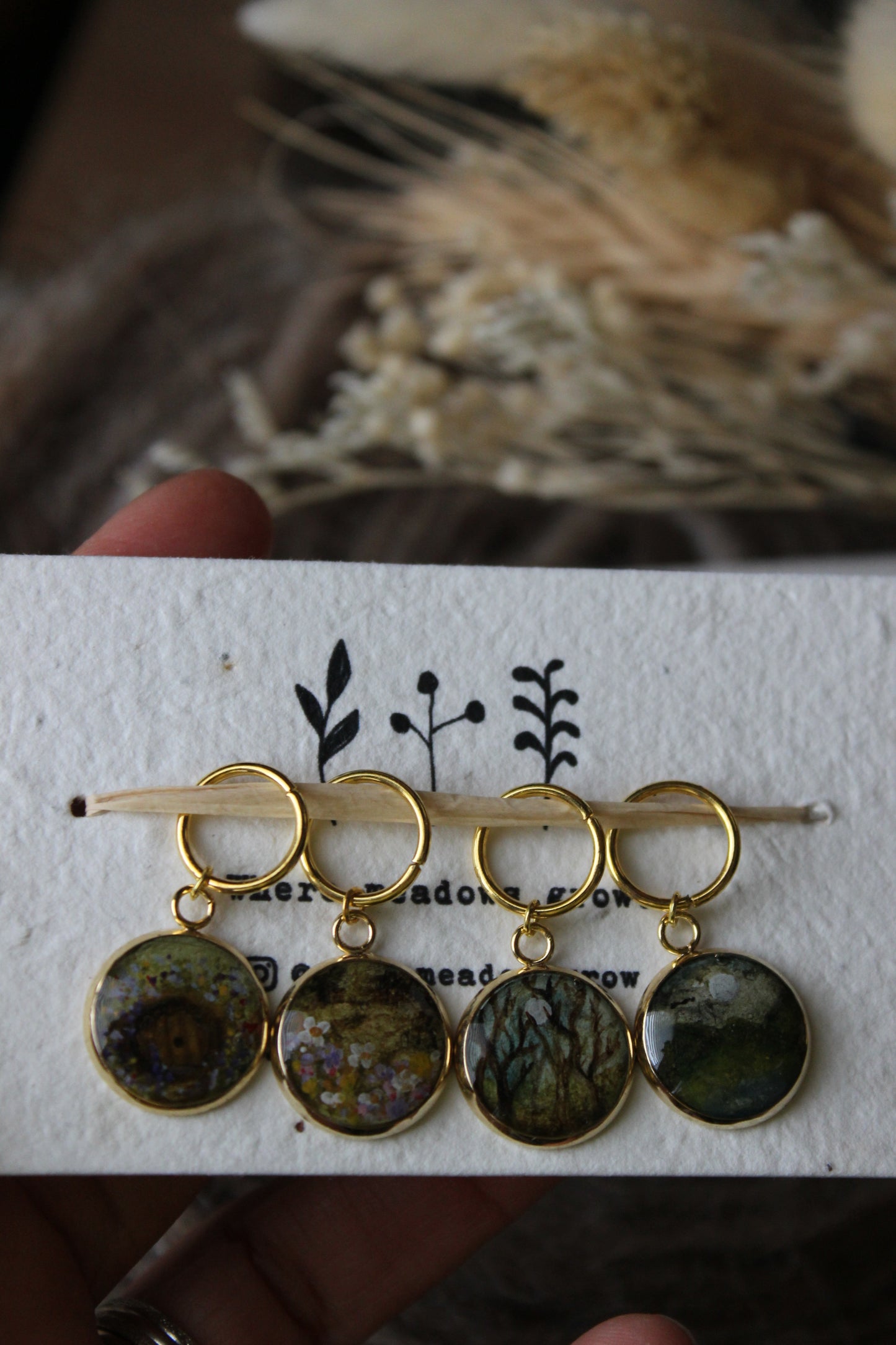 A walk through Middle Earth (Middle Earth Collection) Stitchmarker Set