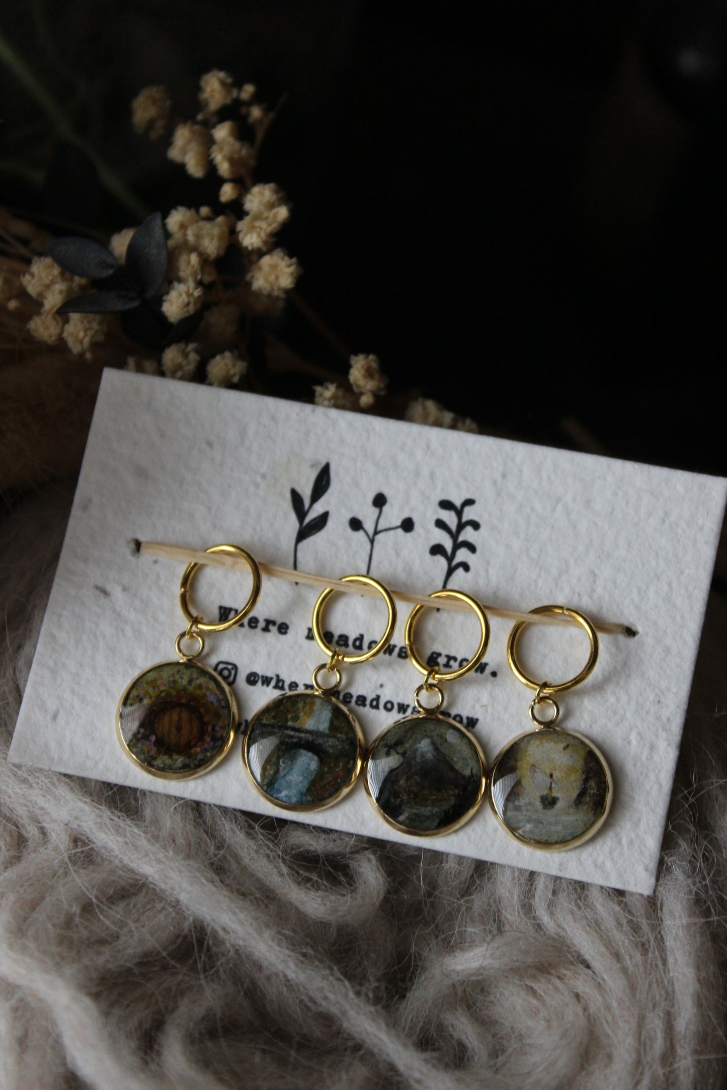 An Adventure awaits (Middle Earth collection) Stitchmarker Set