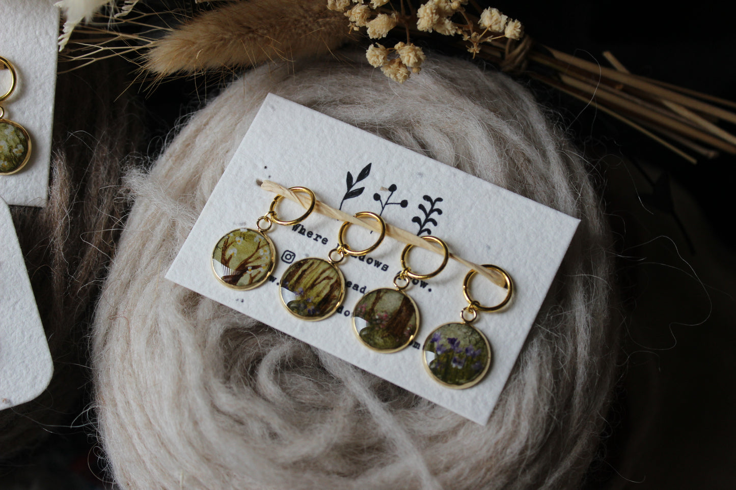 Woodland Meadows Stitchmarker Set