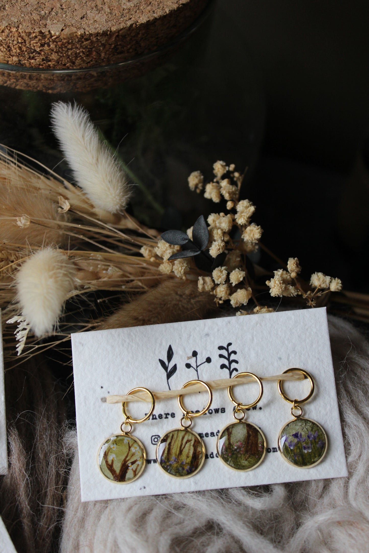 Woodland Meadows Stitchmarker Set