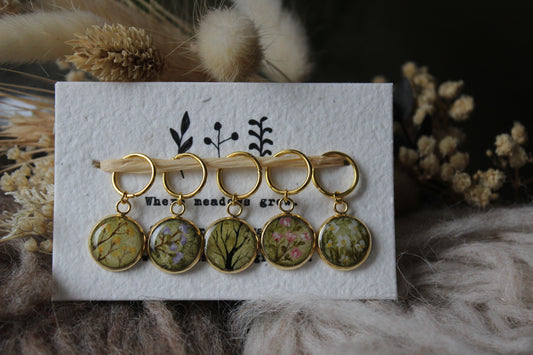 Spring is here Stitchmarker Set