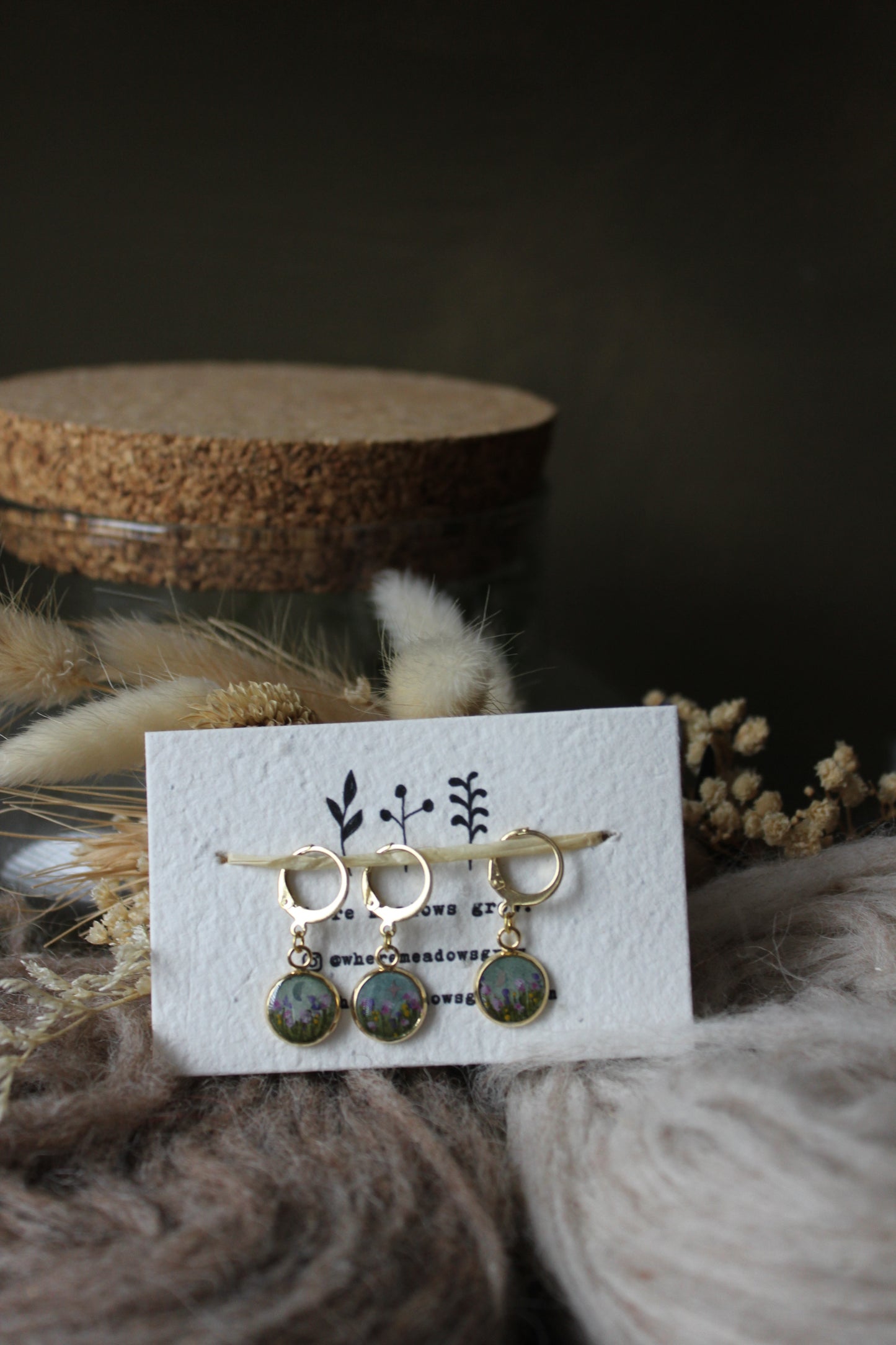 Spring Meadow Stitchmarker Set