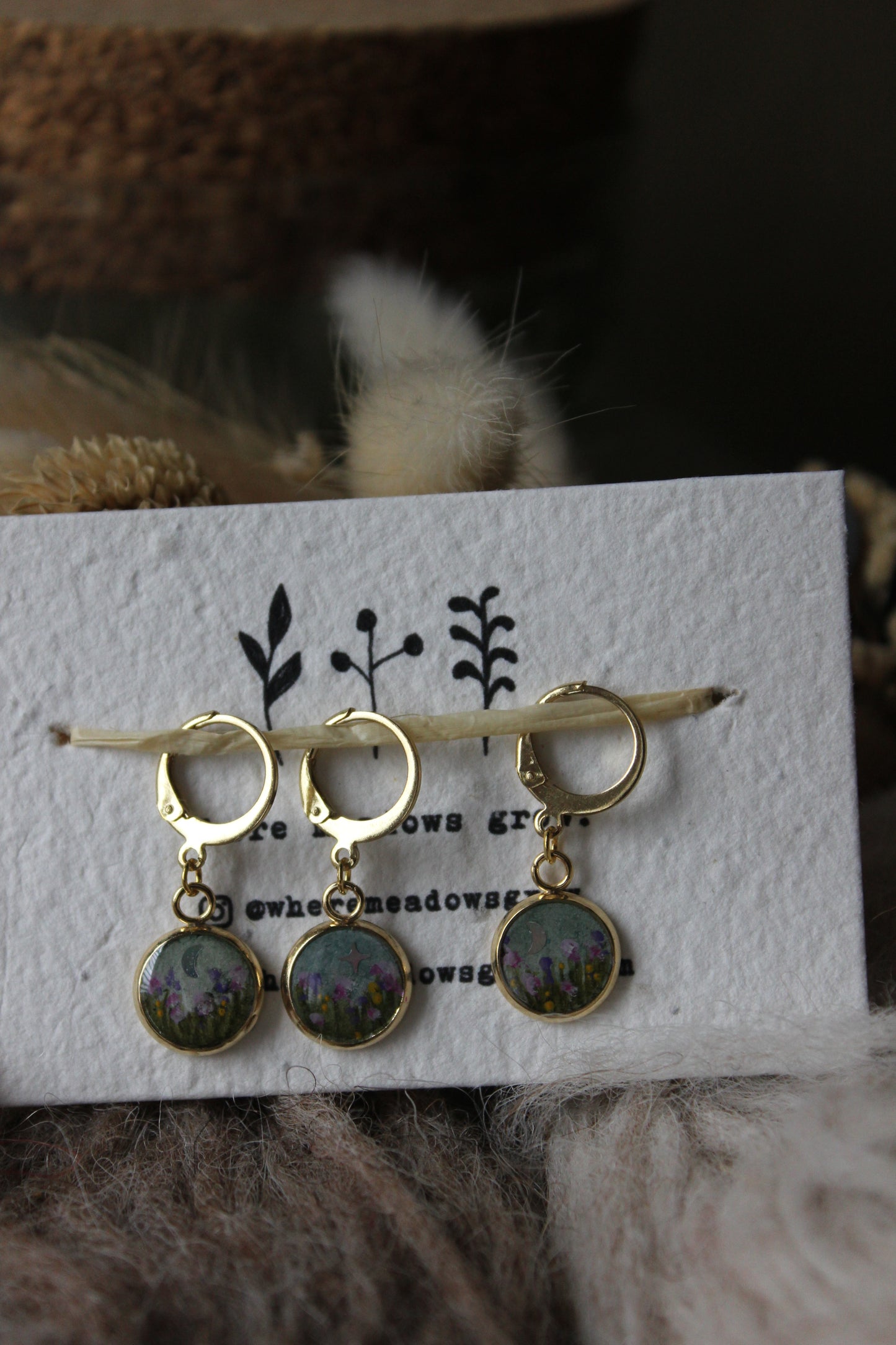 Spring Meadow Stitchmarker Set