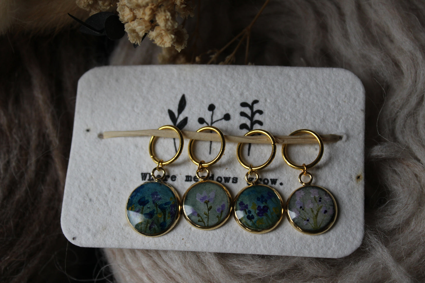 Evening Meadow Stitchmarker Set