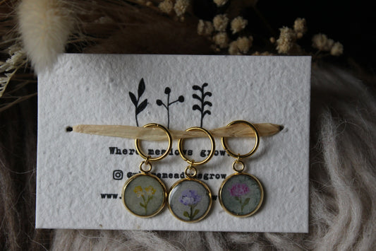 Pastel Petals Stitchmarker Set