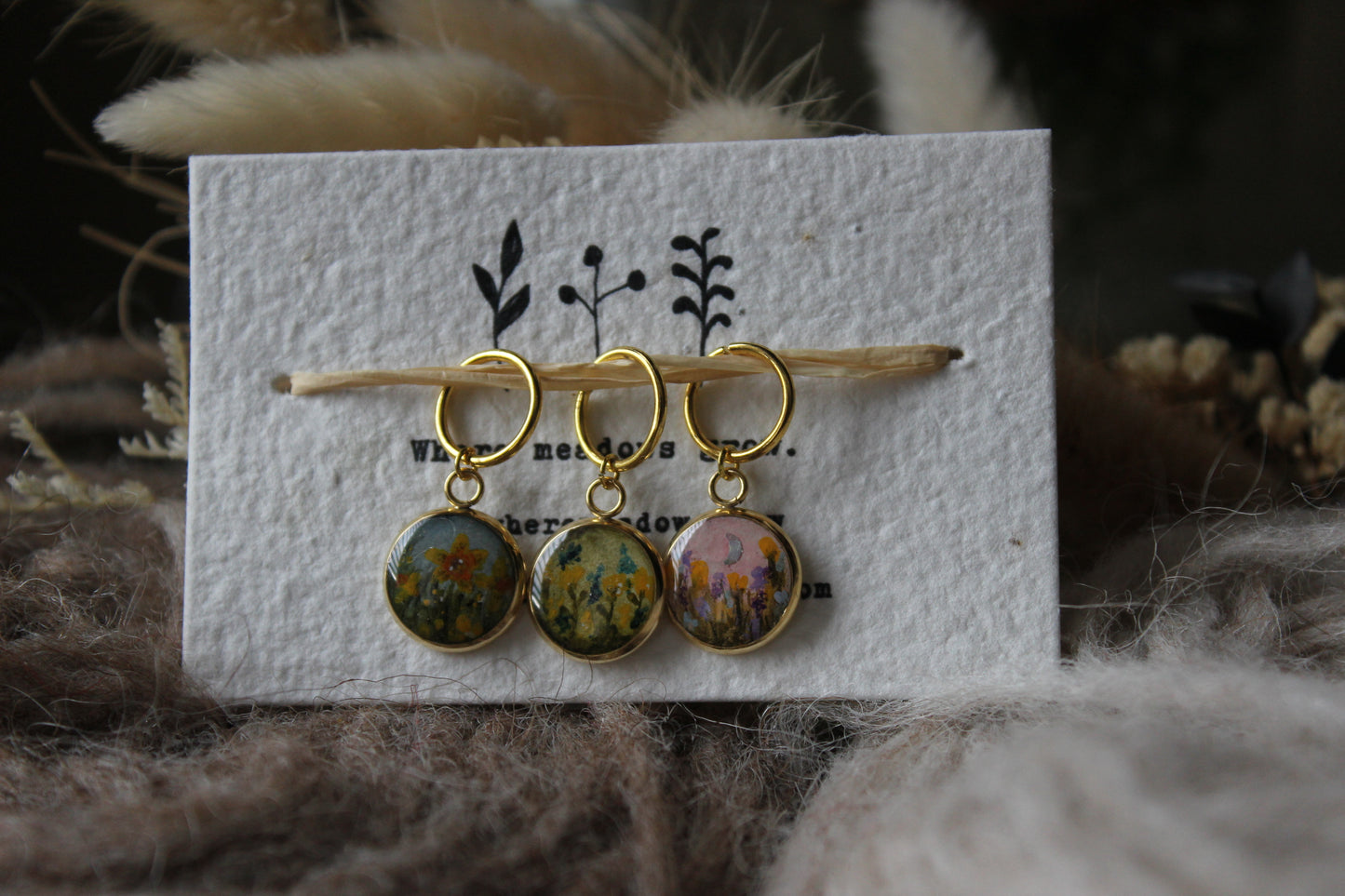 Wild Meadows Stitchmarker Sets